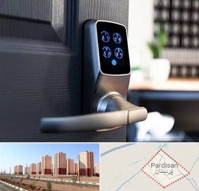 درب برقی در پردیسان قم