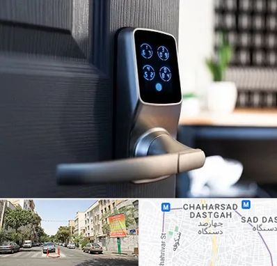 درب برقی در چهارصد دستگاه 