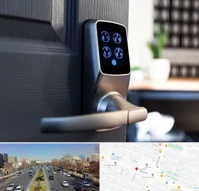 درب برقی در بلوار معلم مشهد