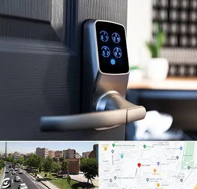 درب برقی در شهرک آزمایش