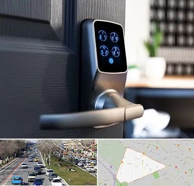 درب برقی در احمدآباد مشهد