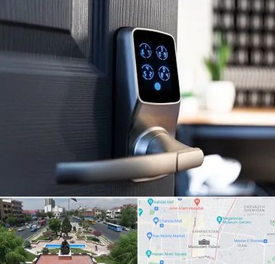 درب برقی در بهارستان 