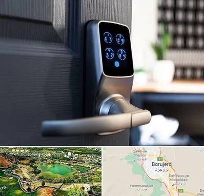 درب برقی در بروجرد