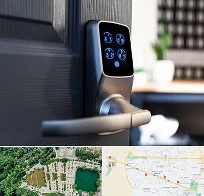 درب برقی در وکیل آباد مشهد