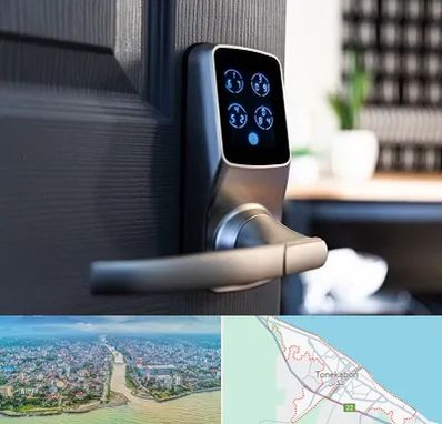 درب برقی در تنکابن