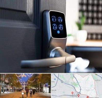 درب برقی در ولیعصر ارومیه