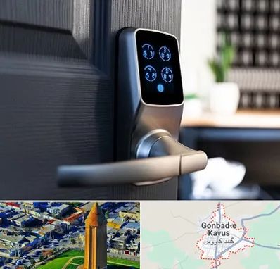 درب برقی در گنبد کاووس