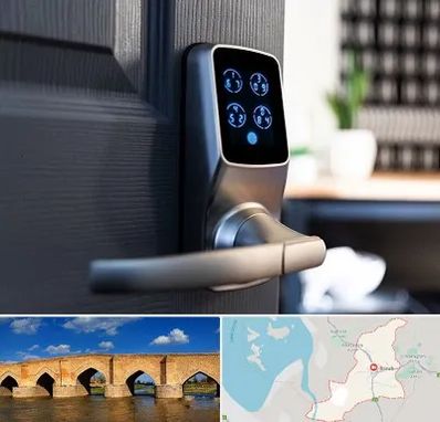 درب برقی در بناب