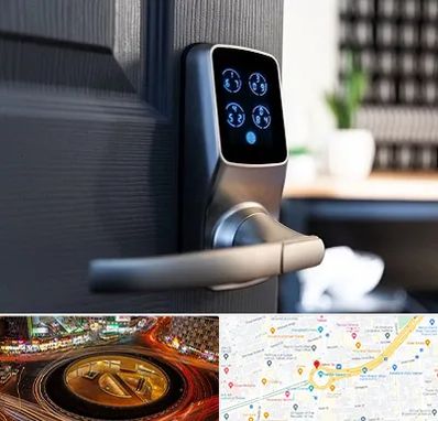 درب برقی در میدان ولیعصر