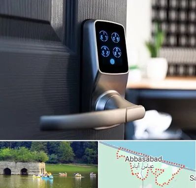 درب برقی در عباس آباد