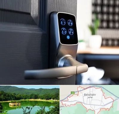 درب برقی در بهشهر