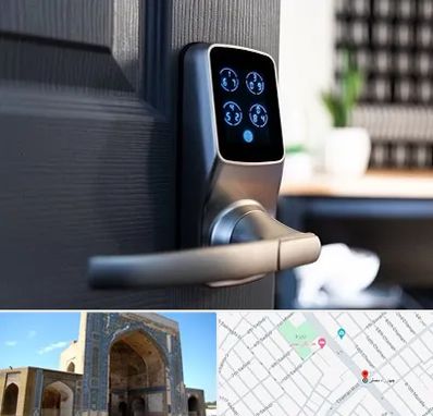 درب برقی در مصلی مشهد