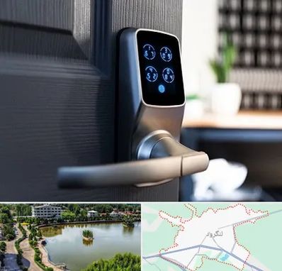 درب برقی در لنگرود