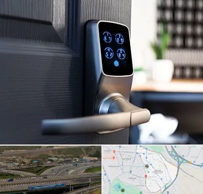 درب برقی در یاغچیان تبریز