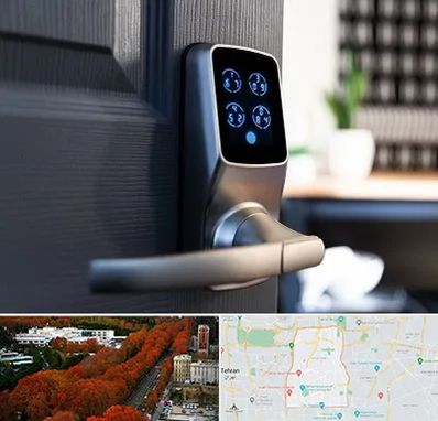 درب برقی در منطقه 6 تهران