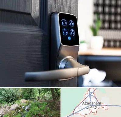 درب برقی در آزادشهر