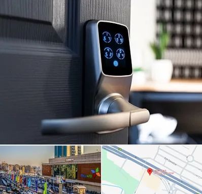 درب برقی در لاله پارک تبریز