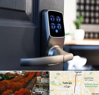 درب برقی در ولیعصر 