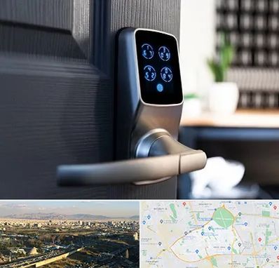 درب برقی در منطقه 19 تهران