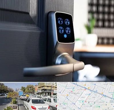 درب برقی در مفتح مشهد