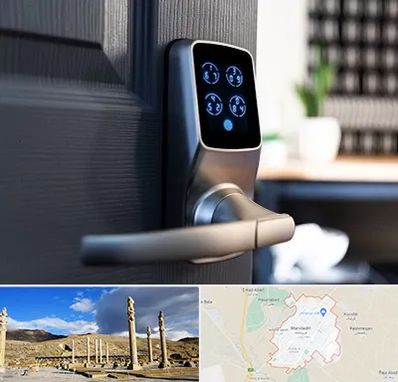 درب برقی در مرودشت