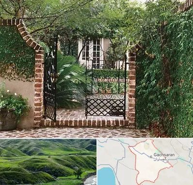 درب حیاط در گچساران