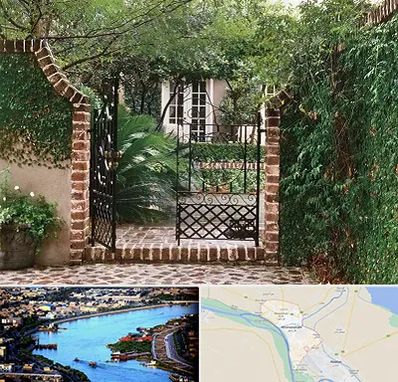 درب حیاط در خرمشهر