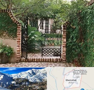 درب حیاط در شمشک
