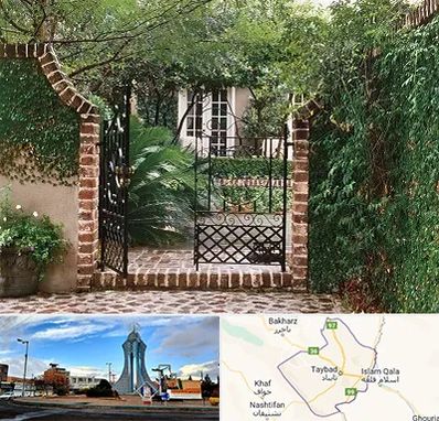 درب حیاط در تایباد