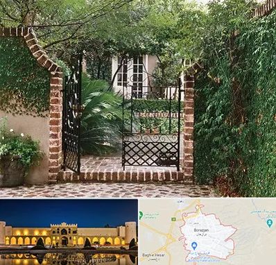 درب حیاط در برازجان