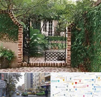 درب حیاط در فاطمی