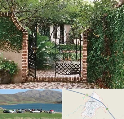 درب حیاط در دهگلان