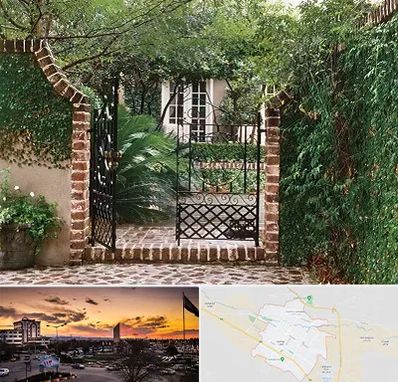 درب حیاط در قوچان