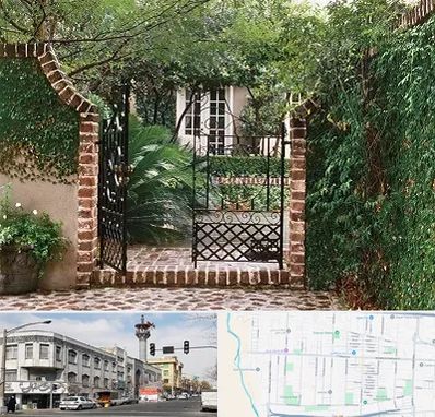 درب حیاط در 17شهریور