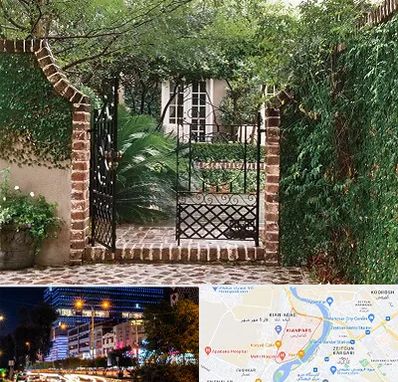 درب حیاط در کیانپارس اهواز