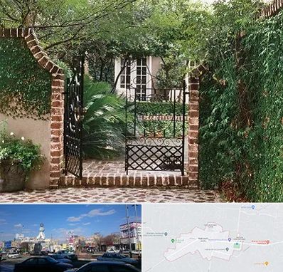 درب حیاط در ماهدشت کرج