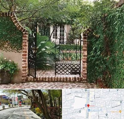 درب حیاط در خیابان توحید اصفهان