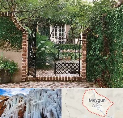 درب حیاط در میگون