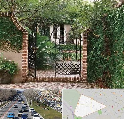 درب حیاط در احمدآباد مشهد