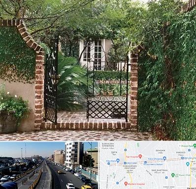 درب حیاط در پیروزی 