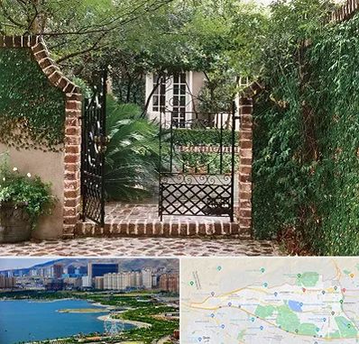 درب حیاط در منطقه 22 تهران