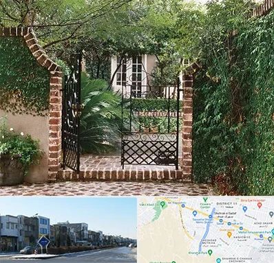 درب حیاط در شریعتی مشهد