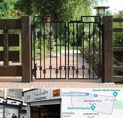 درب باغی در منیریه 