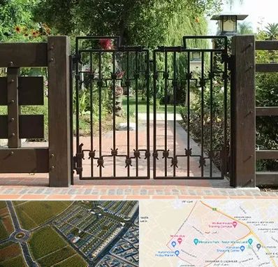 درب باغی در الهیه مشهد