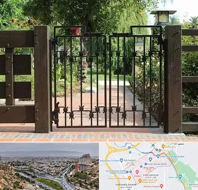 درب باغی در معالی آباد شیراز