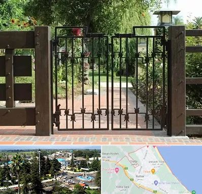 درب باغی در رودسر