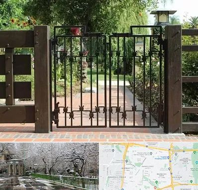 درب باغی در باغ فیض