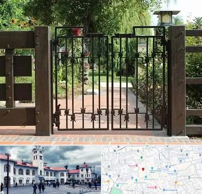 درب باغی در میدان شهرداری رشت