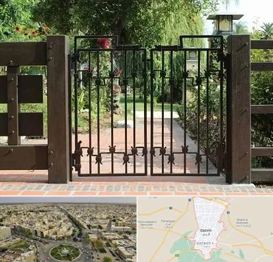 درب باغی در قزوین