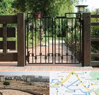 درب باغی در کوی وحدت شیراز